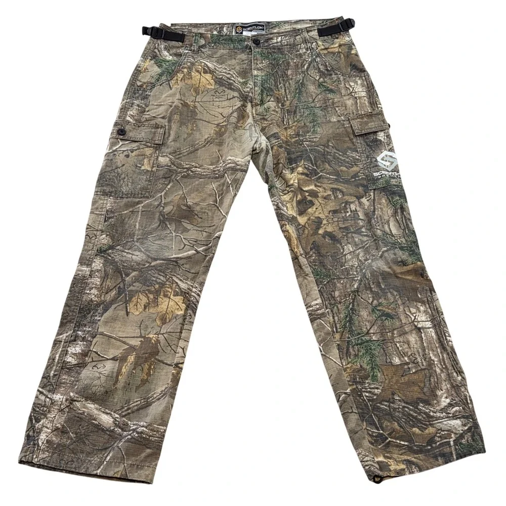 ScentLok Technologies Realtree Xtra Camo Cargo Pants Men's Large Hunting Outdoor